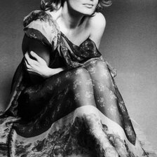 Схема вышивки «Роми Шнайдер»