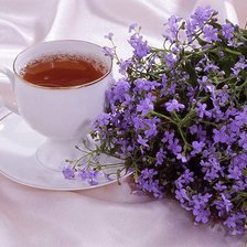 Схема вышивки «утренний чай 1»