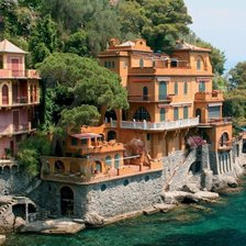 Схема вышивки «пейзаж»