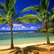 Схема вышивки «Лазурный берег»