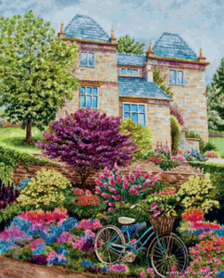 Серия домики - пейзаж, природа - предпросмотр