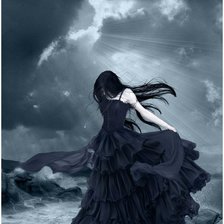 Схема вышивки «в буре»