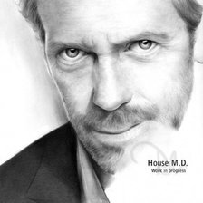 Схема вышивки «Доктор Хаус»