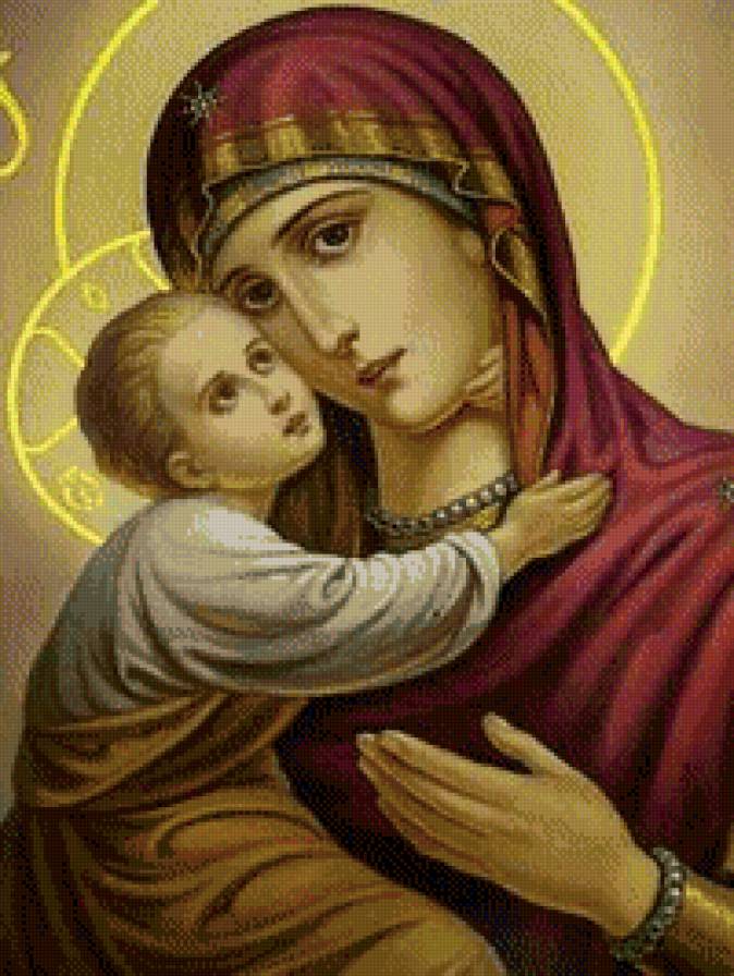 мария - вышивка крестиком - предпросмотр