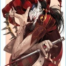 Схема вышивки «Джокер»