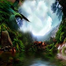 Схема вышивки «кэрол каваларис»