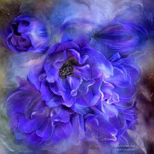 Схема вышивки «ирис»