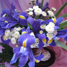 Схема вышивки «букет»