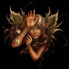 Схема вышивки «эльф»