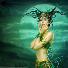 Схема вышивки «болотная»