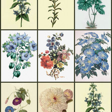 Схема вышивки «Букетики 15.»