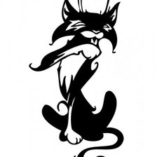 Монохром .Забавные котята 15