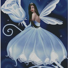 Схема вышивки «фея»