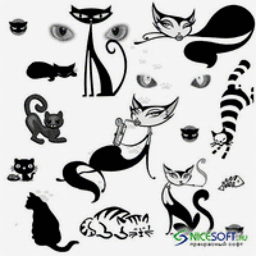 кошечки - кошки котята коты - предпросмотр