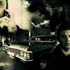 Схема вышивки «Винчестеры»