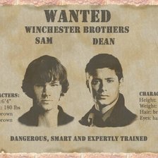 Схема вышивки «Винчестеры»