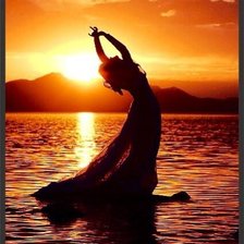 Схема вышивки «девушка»