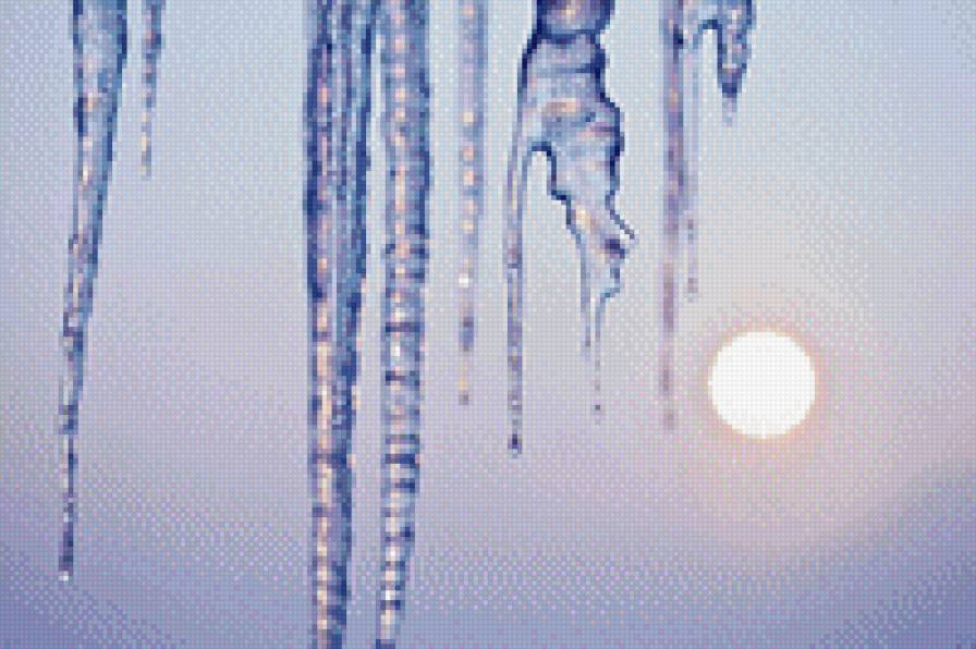 сосульки - природа - предпросмотр