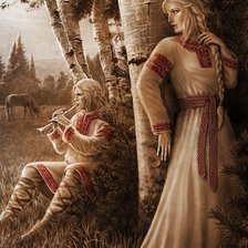 Схема вышивки «лель»