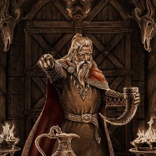 Схема вышивки «перебранка локи»