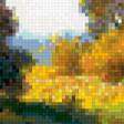 Предпросмотр схемы вышивки «осенний пейзаж» (№728736)