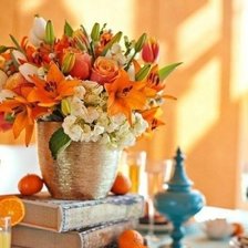 Схема вышивки «цветы»