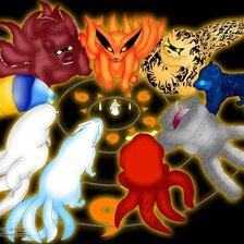 Схема вышивки «хвостатые звери наруто»