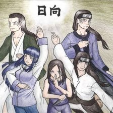 Схема вышивки «наруто"клан хьюга"»