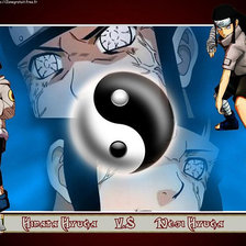 Схема вышивки «наруто,клан хьюга,неджи  VS хинаты»