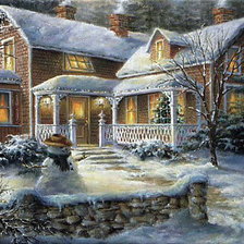 Схема вышивки «Рождество»