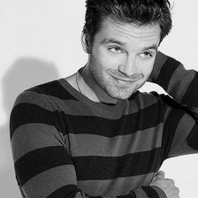 Схема вышивки «Себастиан Стэн»