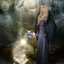 Схема вышивки «картины Синди Грундстен»