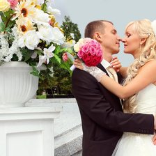 Схема вышивки «свадьба»