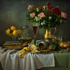 Схема вышивки «натюрморт»