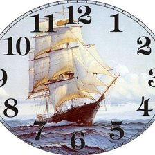 Схема вышивки «парусник вне времени»