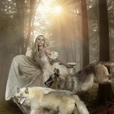 Схема вышивки «картины Синди Грундстен»