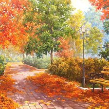 осень в парке