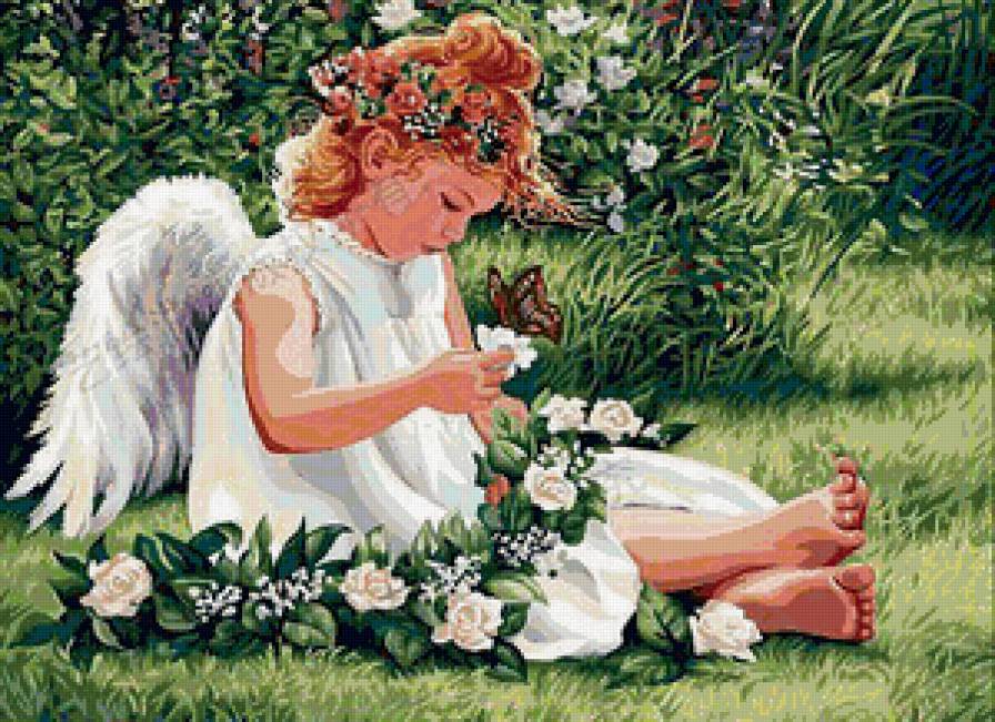 Ангелочек - ангелы - предпросмотр