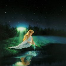 Схема вышивки «картины Kirk Reinert»