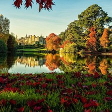 Золотая осень, замок