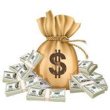 Схема вышивки «Деньги»