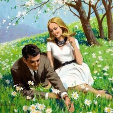 Схема вышивки «На лугу»