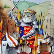 Схема вышивки «Рыцарь»