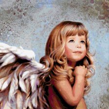 Схема вышивки «Ангел»