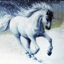 Схема вышивки «лошадь»