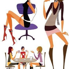 Схема вышивки «Парижанка3»