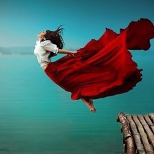 Схема вышивки «Полет»