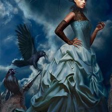 Схема вышивки «картины Марты Делиг»