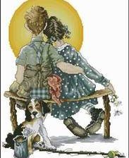 Схема вышивки «Мир детства1»