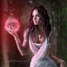 Схема вышивки «волшебница»